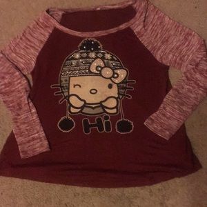 Hello Kitty shirt.